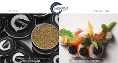Desktop Screenshot of caviarrusse.com